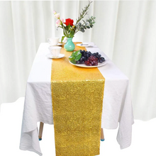 Load image into Gallery viewer, JYFLZQ Glitter Sequin Table Runner
