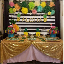 Load image into Gallery viewer, JYFLZQ Glitter Sequin Tablecloth
