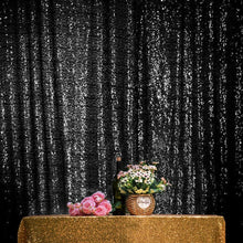 Load image into Gallery viewer, JYFLZQ Sequin Backdrop Curtain - Yunfan Home
