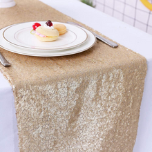 Load image into Gallery viewer, JYFLZQ Glitter Sequin Table Runner
